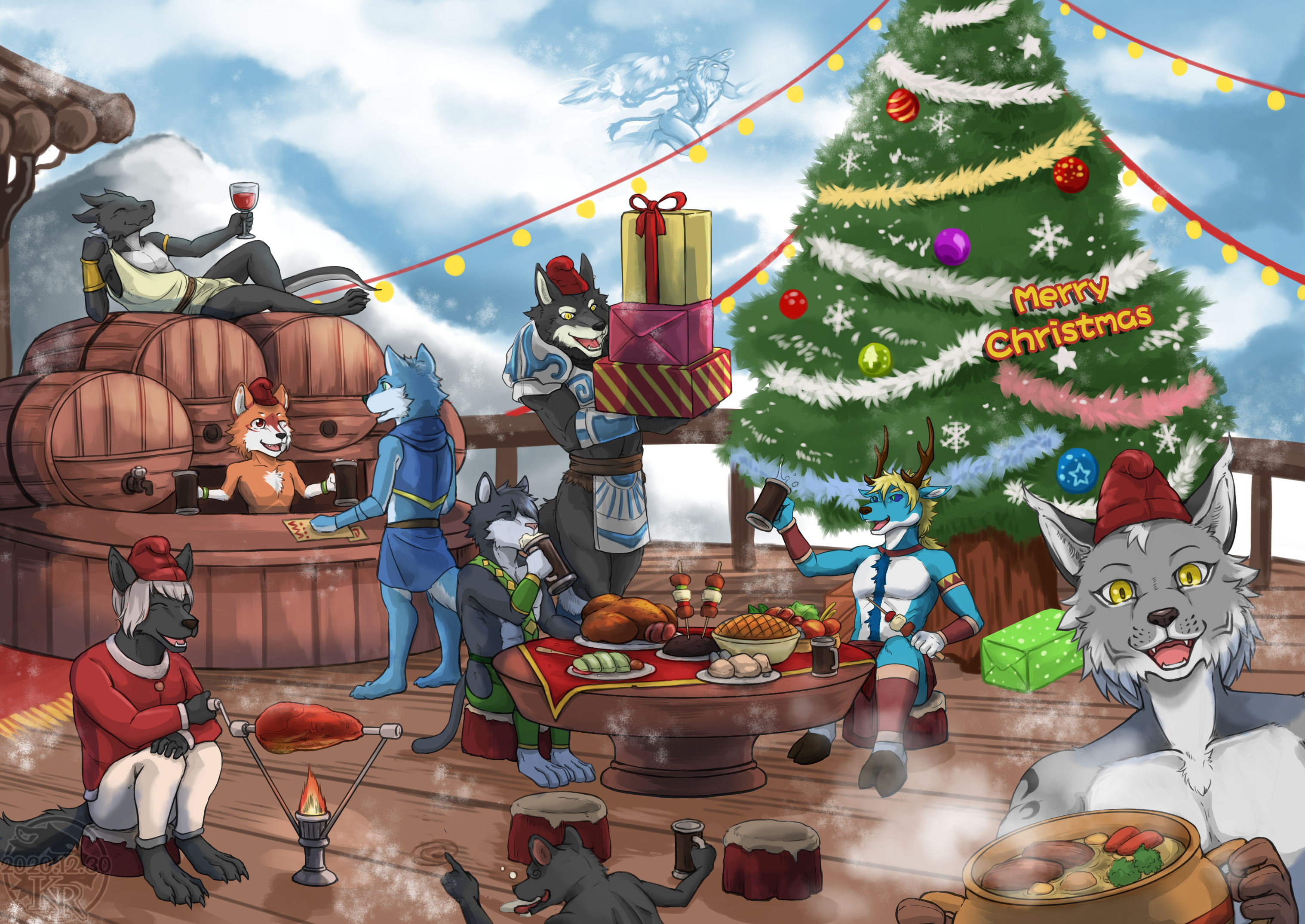 2020年野性城邦聖誕活動合圖